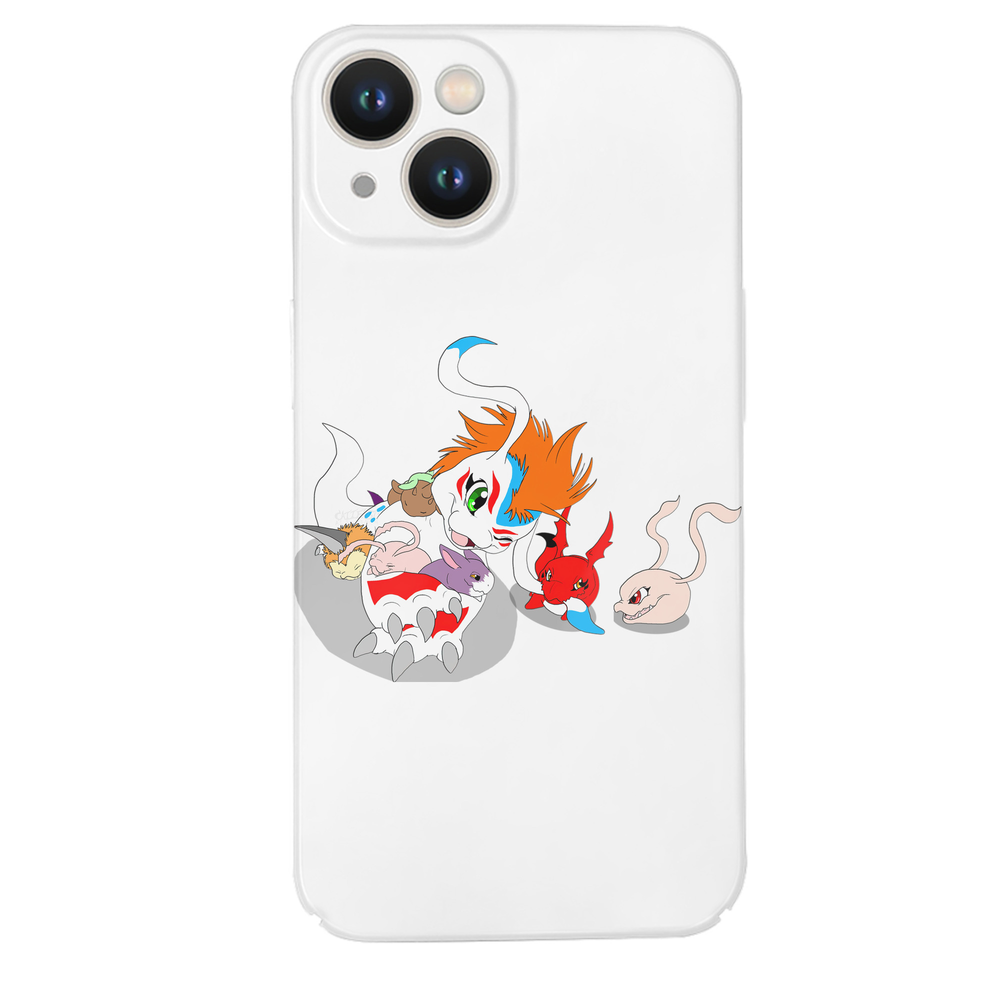 （画像用） Digimon デジタルモンスター/デジモン 【iPhone 14シリーズ対応】ハードケース